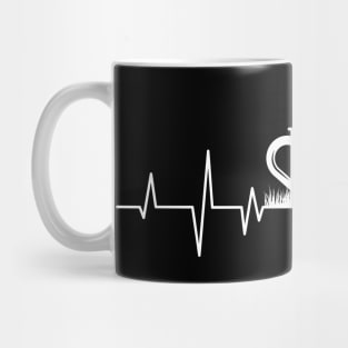 Watering Can Garden Heartbeat Gift Mug